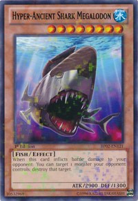 Hyper-Ancient Shark Megalodon [BP02-EN121] Mosaic Rare | Exor Games Truro