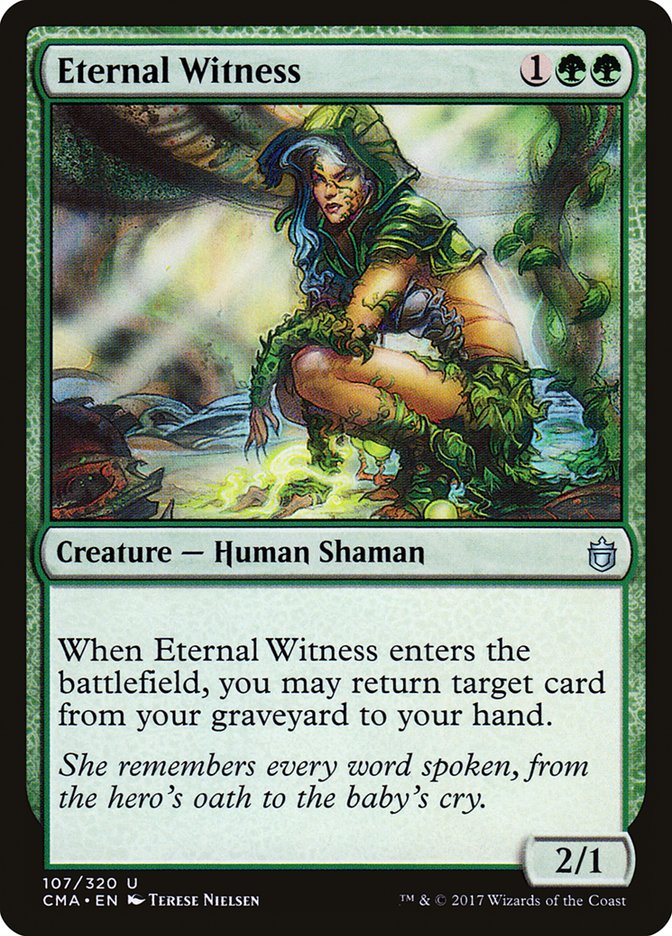 Eternal Witness [Commander Anthology] | Exor Games Truro