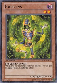 Krebons [BP01-EN019] Starfoil Rare | Exor Games Truro