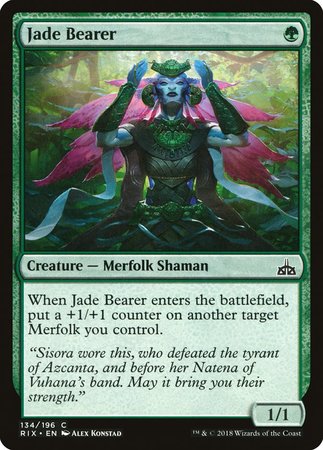 Jade Bearer [Rivals of Ixalan] | Exor Games Truro