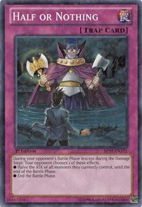 Half or Nothing [BP01-EN101] Starfoil Rare | Exor Games Truro