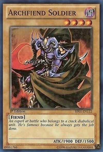 Archfiend Soldier [BP01-EN112] Starfoil Rare | Exor Games Truro