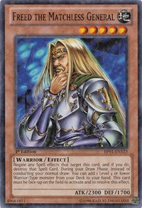 Freed the Matchless General [BP01-EN123] Starfoil Rare | Exor Games Truro