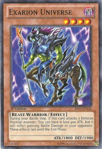 Exarion Universe [BP01-EN126] Starfoil Rare | Exor Games Truro