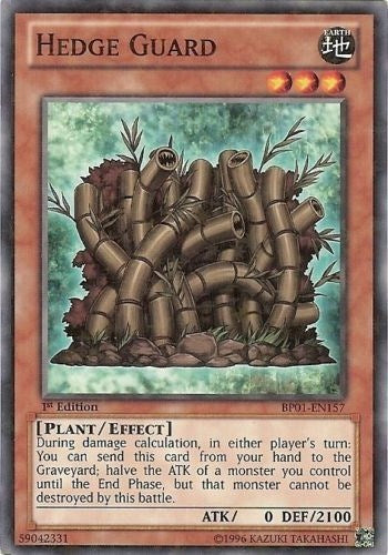 Hedge Guard [BP01-EN157] Starfoil Rare | Exor Games Truro