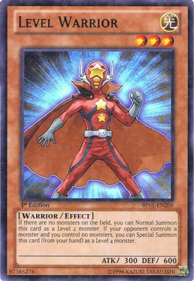 Level Warrior [BP01-EN208] Starfoil Rare | Exor Games Truro