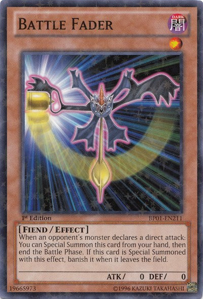 Battle Fader [BP01-EN211] Starfoil Rare | Exor Games Truro