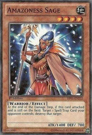 Amazoness Sage [BP01-EN212] Starfoil Rare | Exor Games Truro