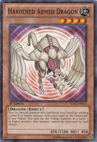 Hardened Armed Dragon [BP01-EN214] Starfoil Rare | Exor Games Truro