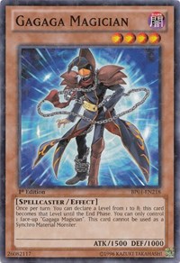 Gagaga Magician [BP01-EN218] Starfoil Rare | Exor Games Truro