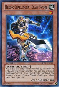Heroic Challenger - Clasp Sword [NUMH-EN011] Super Rare | Exor Games Truro