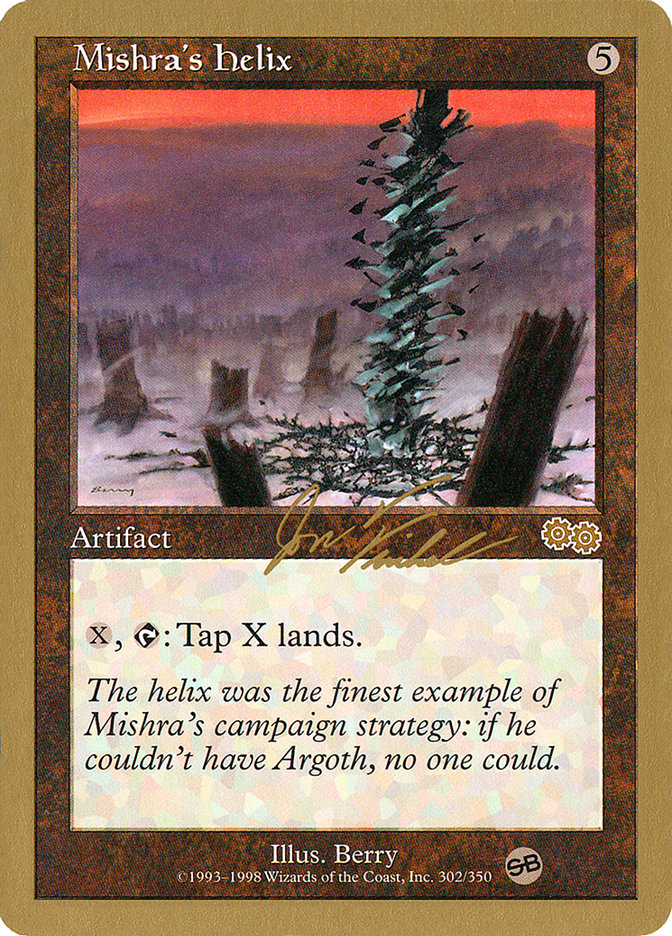 Mishra's Helix (Jon Finkel) (SB) [World Championship Decks 2000] | Exor Games Truro