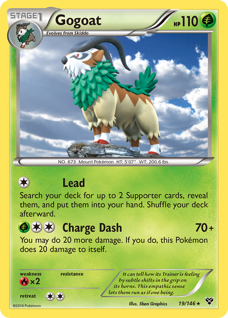 Gogoat (19/146) [XY: Base Set] | Exor Games Truro