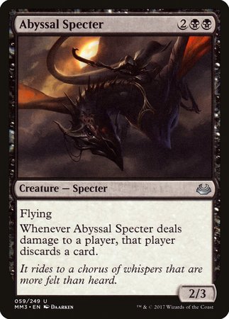 Abyssal Specter [Modern Masters 2017] | Exor Games Truro