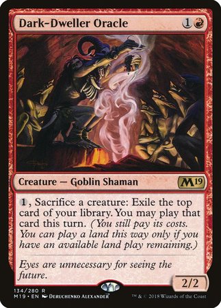 Dark-Dweller Oracle [Core Set 2019] | Exor Games Truro