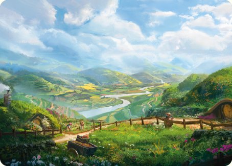 Plains Art Card [The Lord of the Rings: Tales of Middle-earth Art Series] | Exor Games Truro