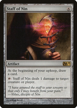 Staff of Nin [Magic 2013] | Exor Games Truro