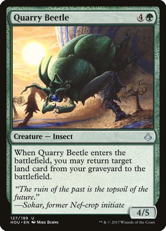 Quarry Beetle [Hour of Devastation] | Exor Games Truro