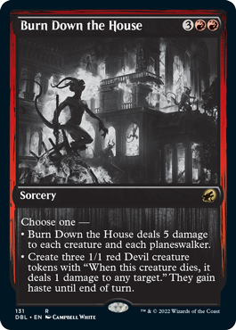 Burn Down the House [Innistrad: Double Feature] | Exor Games Truro