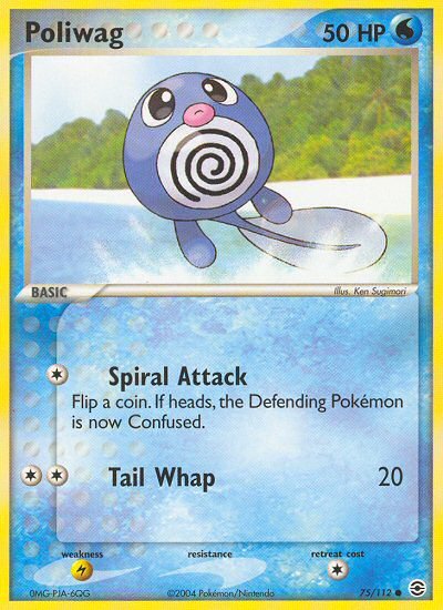 Poliwag (75/112) [EX: FireRed & LeafGreen] | Exor Games Truro