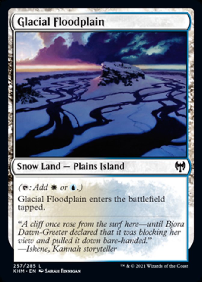 Glacial Floodplain [Kaldheim] | Exor Games Truro