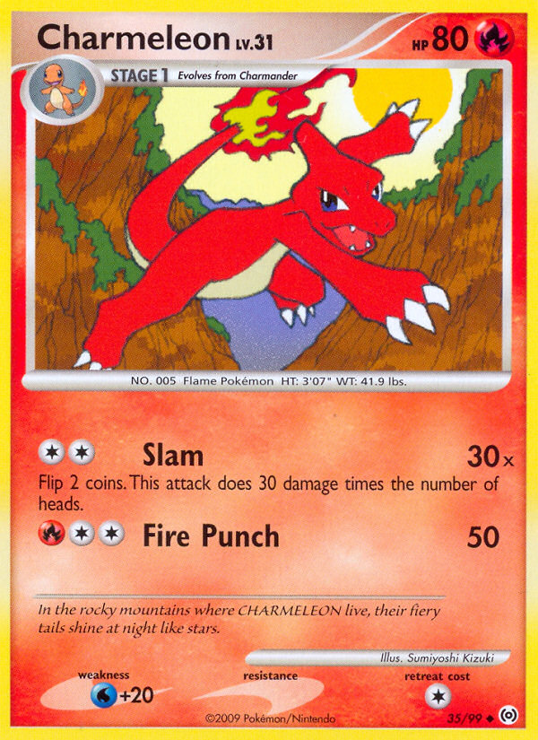 Charmeleon (35/99) [Platinum: Arceus] | Exor Games Truro
