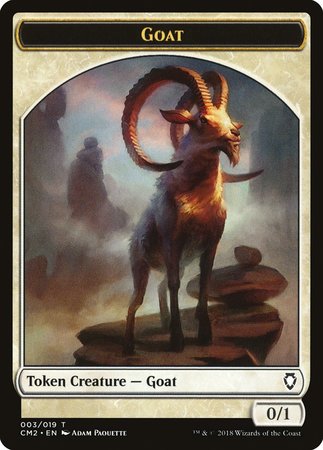 Goat Token [Commander Anthology Volume II Tokens] | Exor Games Truro