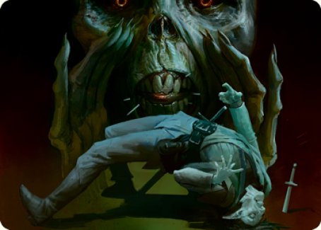 Power Word Kill Art Card [Dungeons & Dragons: Adventures in the Forgotten Realms Art Series] | Exor Games Truro