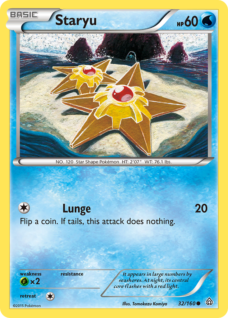 Staryu (32/160) [XY: Primal Clash] | Exor Games Truro