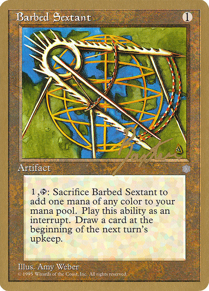 Barbed Sextant (George Baxter) [Pro Tour Collector Set] | Exor Games Truro