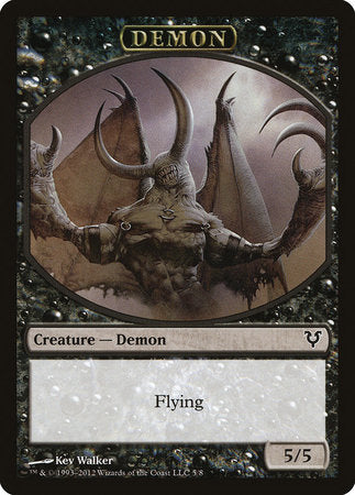 Demon Token [Avacyn Restored Tokens] | Exor Games Truro