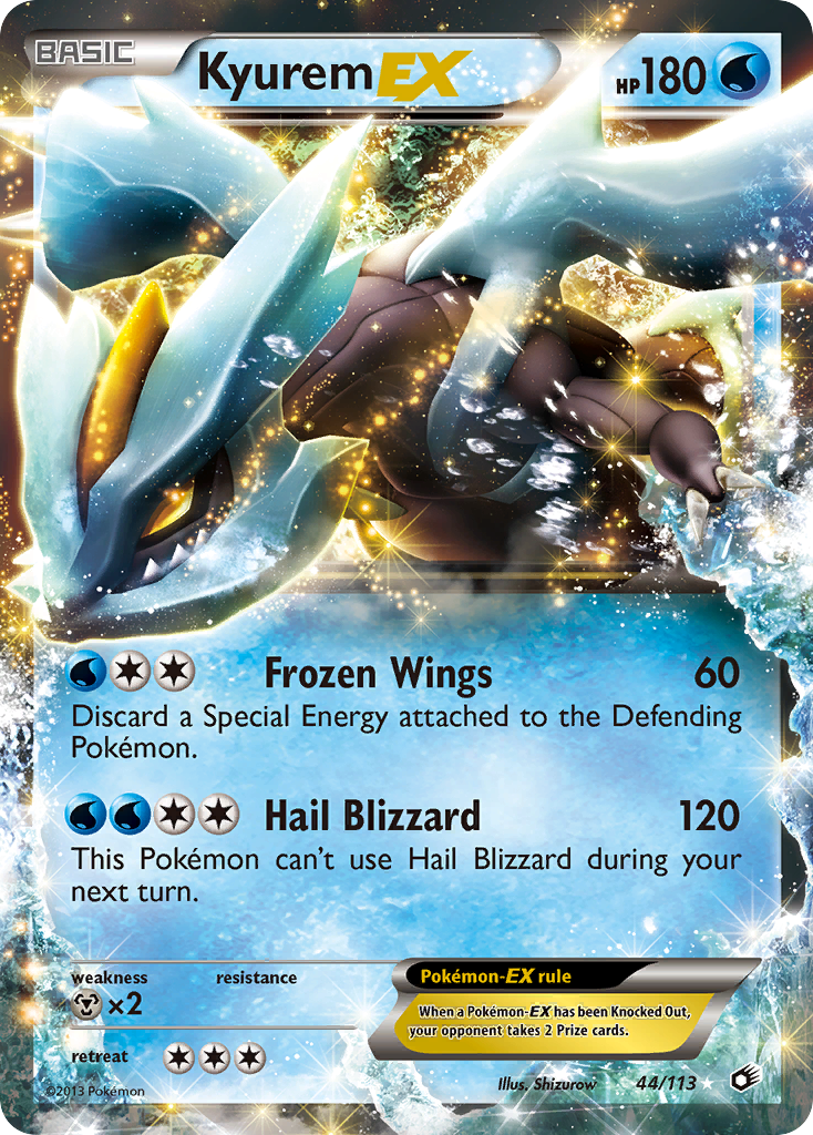 Kyurem EX (44/113) [Black & White: Legendary Treasures] | Exor Games Truro