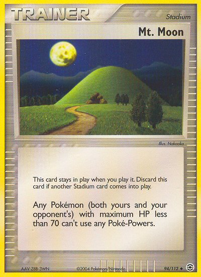 Mt. Moon (94/112) [EX: FireRed & LeafGreen] | Exor Games Truro