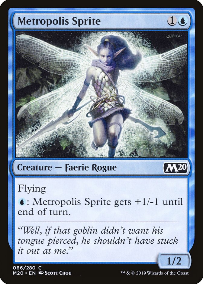 Metropolis Sprite [Core Set 2020] | Exor Games Truro