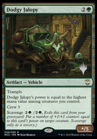 Dodgy Jalopy (Promo Pack) [Streets of New Capenna Commander Promos] | Exor Games Truro