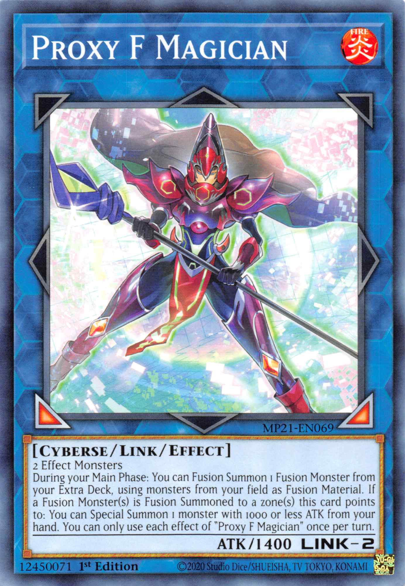 Proxy F Magician [MP21-EN069] Common | Exor Games Truro