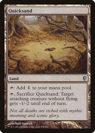 Quicksand [Conspiracy] | Exor Games Truro