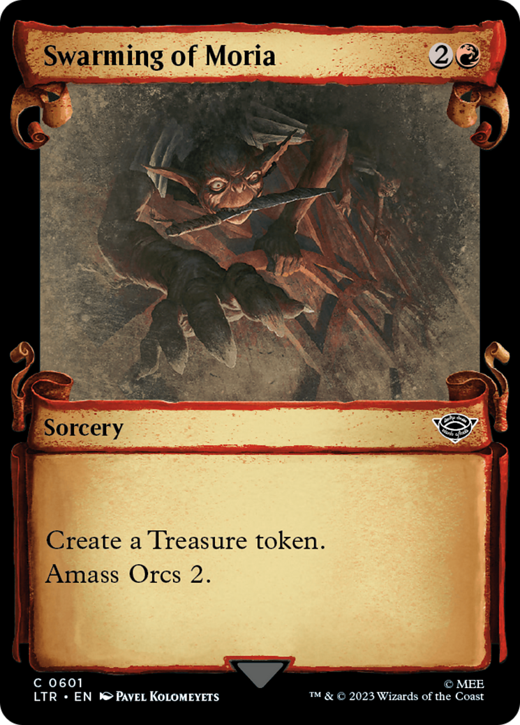 Swarming of Moria [The Lord of the Rings: Tales of Middle-Earth Showcase Scrolls] | Exor Games Truro