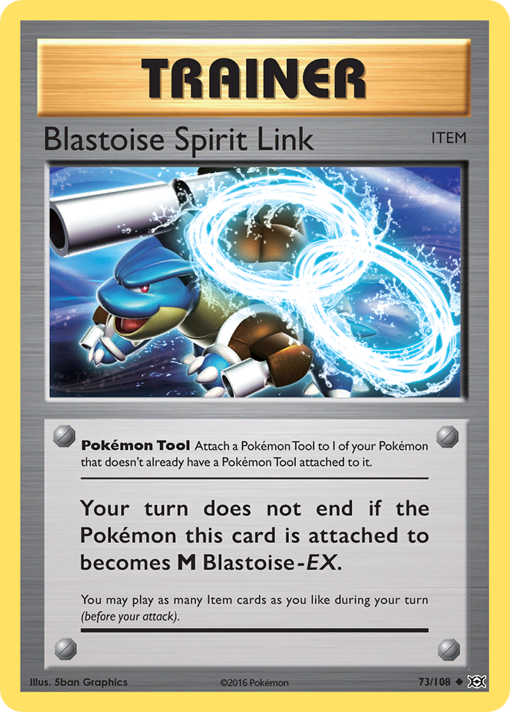 Blastoise Spirit Link (73/108) [XY: Evolutions] | Exor Games Truro