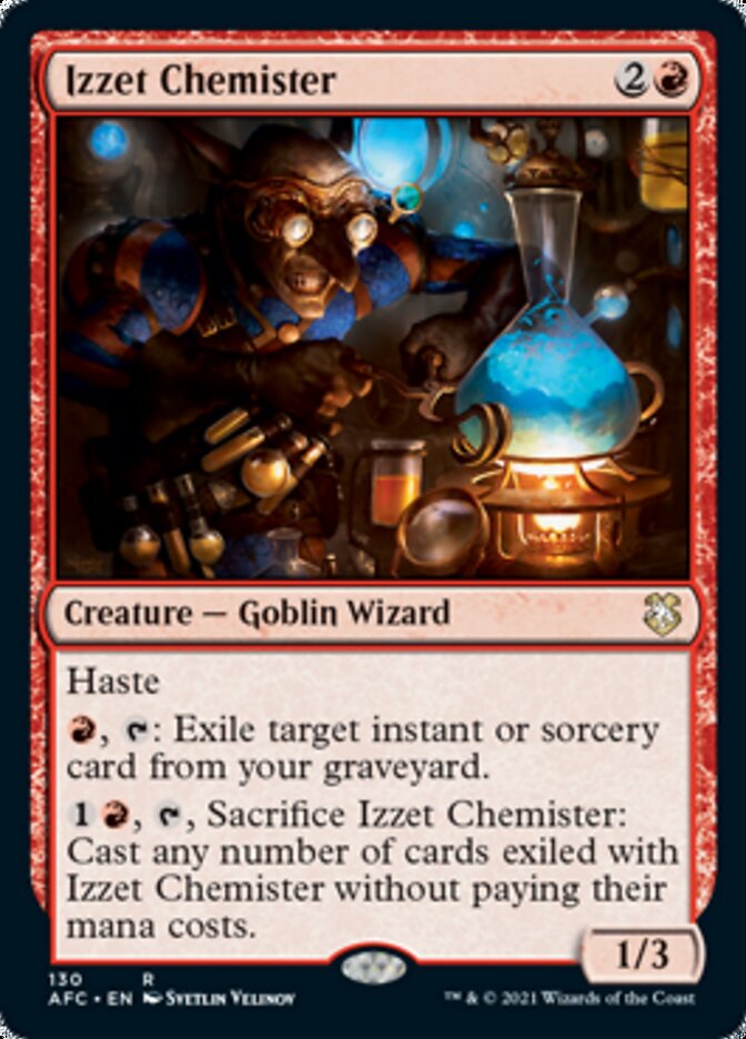 Izzet Chemister [Dungeons & Dragons: Adventures in the Forgotten Realms Commander] | Exor Games Truro