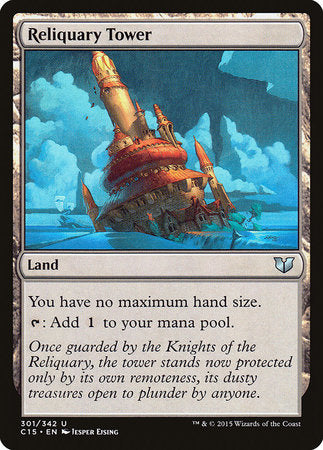 Reliquary Tower [Commander 2015] | Exor Games Truro