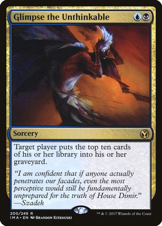 Glimpse the Unthinkable [Iconic Masters] | Exor Games Truro