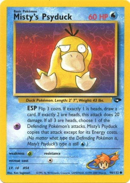 Misty's Psyduck (90/132) [Gym Challenge Unlimited] | Exor Games Truro