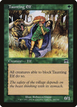 Taunting Elf [Onslaught] | Exor Games Truro