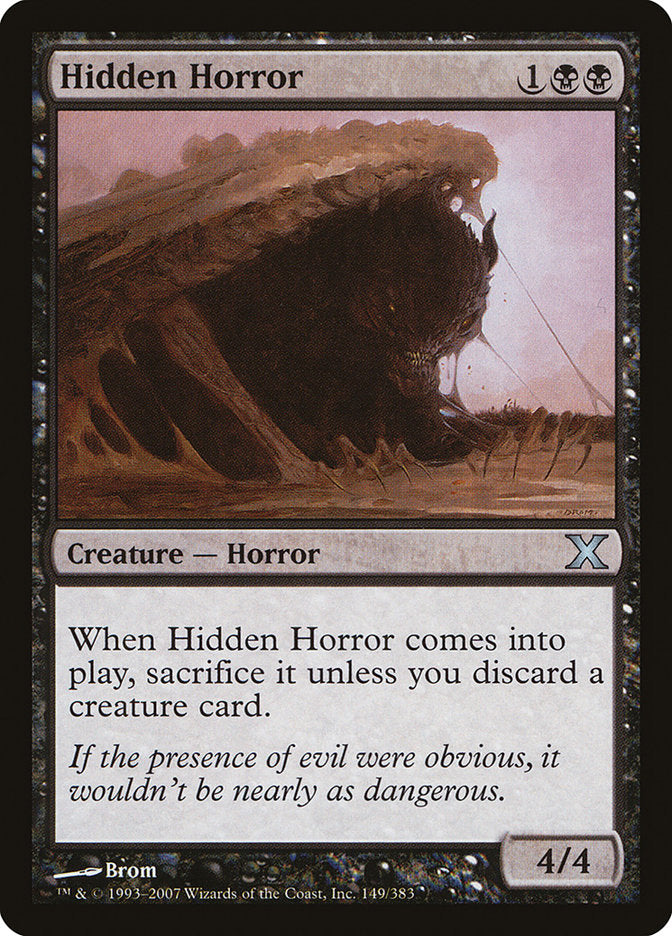 Hidden Horror [Tenth Edition] | Exor Games Truro