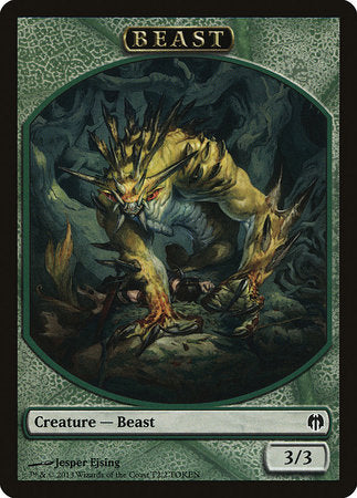 Beast Token [Duel Decks: Heroes vs. Monsters Tokens] | Exor Games Truro