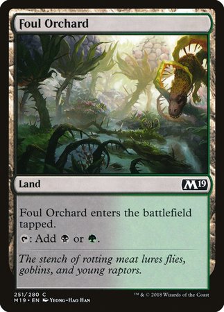 Foul Orchard [Core Set 2019] | Exor Games Truro