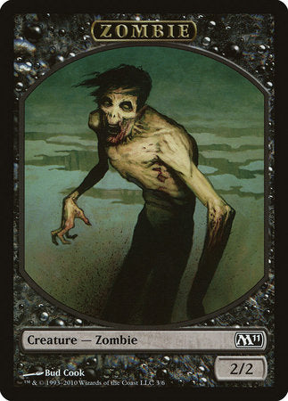 Zombie Token [Magic 2011 Tokens] | Exor Games Truro