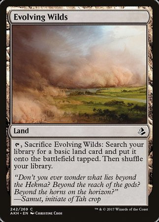 Evolving Wilds [Amonkhet] | Exor Games Truro