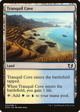 Tranquil Cove [Duel Decks: Blessed vs. Cursed] | Exor Games Truro